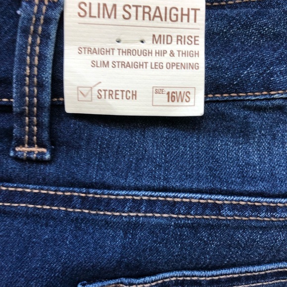 NWT Sonoma Stretch jeans Size 16WS - Picture 5 of 8